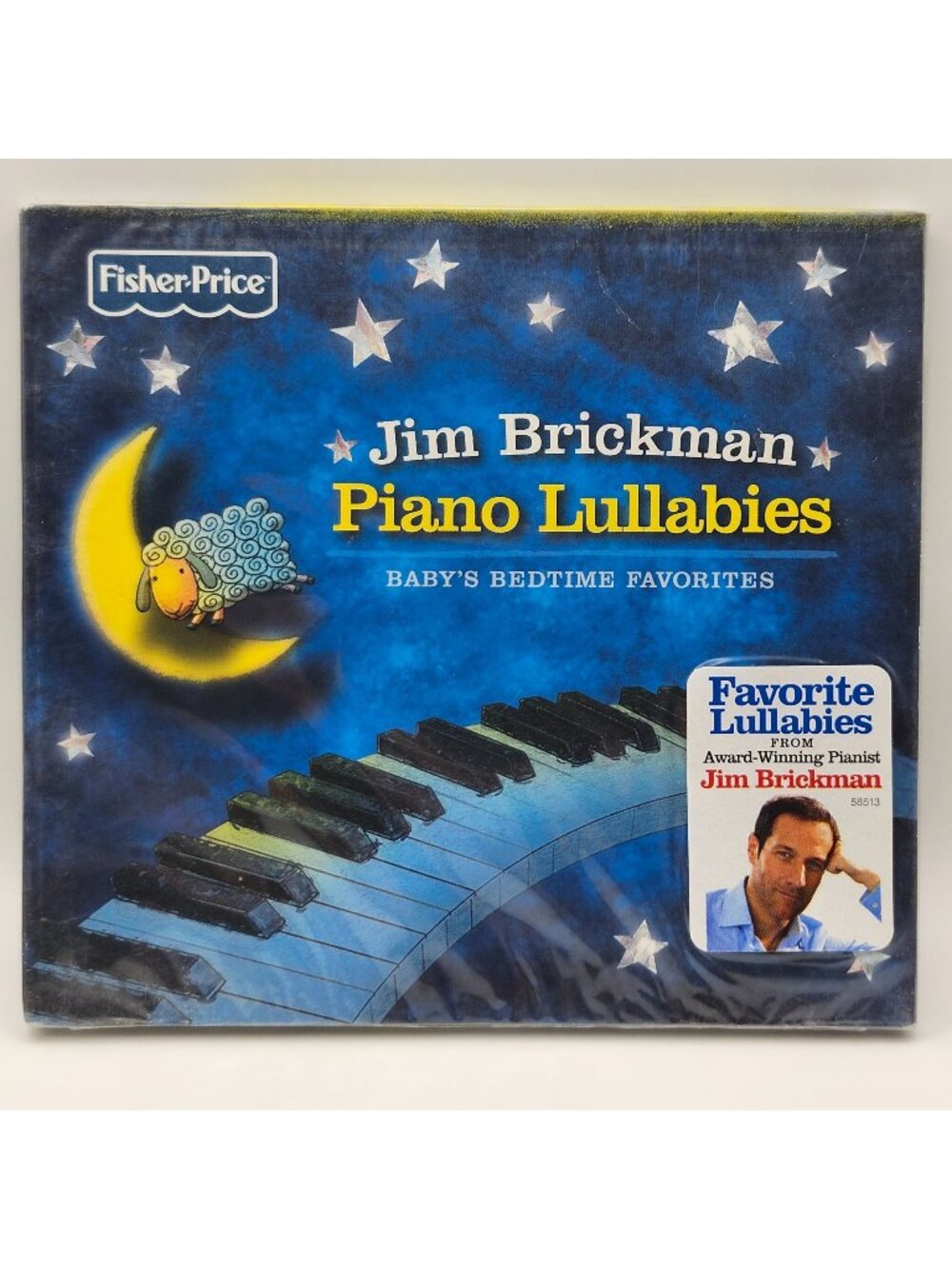 Jim Brickman - Piano Lullabies - Babys Bedtime Favorites - 2012 CD Fisher-Price